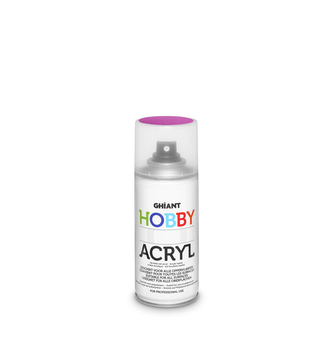 Ghiant - Hobby akrylová barva ve spreji - 150 ml - perlově růžová