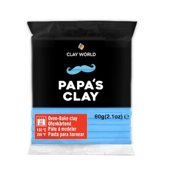 Papa's Clay Polymerová hmota 60 g sky blue