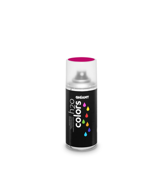 Ghiant - H2O akrylová barva ve spreji - 150 ml - fluo růžová