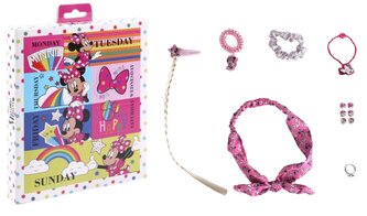 Akcesoria do włosów w pudełku Myszka Minnie