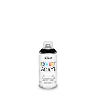 Ghiant - Expert akrylová barva ve spreji - 300 ml - černá