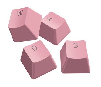 Razer PBT Keycap + Coiled Cable Upgrade Set - Quartz Pink - US/UK