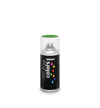 Ghiant - H2O akrylová barva ve spreji - 150 ml - limetkově zelená