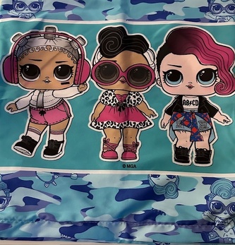 Poszewka 40 x 40 cm LOL Surprise MIX COLORS