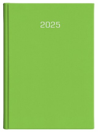 Kalendarz 2025 A5 dzienny Albit seledynowy