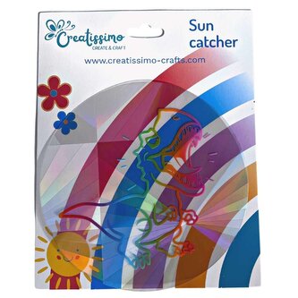 Creatissimo - Lapač slunce holografický s motivem Dinosaura