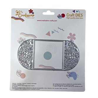 Creatissimo - vyřezávací šablona Rámeček 166x82 mm