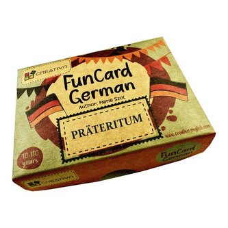 Fun Card German Prateritum CREATIVO