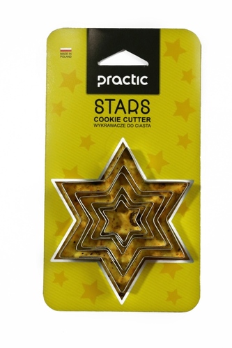 Vykrajovačky 3ks hvězdičky