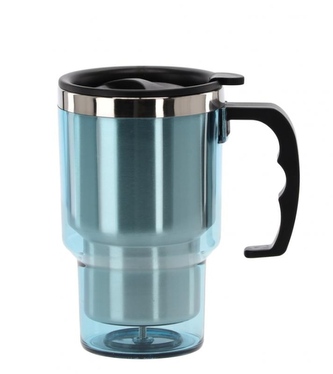 Termohrnek 400ml s uchem zelený