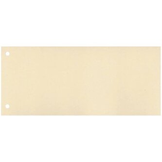 Papírový rozřazovač 1/3 Q-Connect, sv.žlutý, 100ks