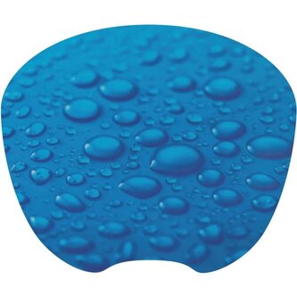 Podložka pod optickou myš Q-Connect, kapky vody