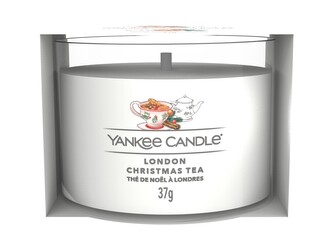 YANKEE CANDLE VOTIVNÍ SVÍČKA PLNĚNÁ VE SKLE LONDON CHRISTMAS TEA