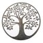 Kovová nástěná dekorace - strom, 0/12