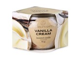 Emocio Sklo Dekor 70x62 mm Vanilla Cream, vonná svíčka