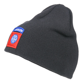Čepice zimní Fostex Beanie 82nd Airborne - šedá