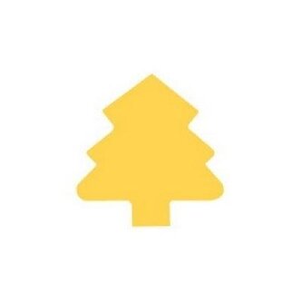 Dziurkacz ozdobny jodła 3,7cm