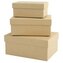 Pudełka tekturowe papermania prostokątne 3szt