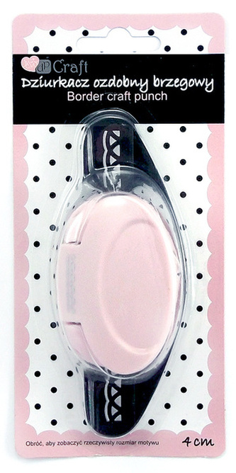 Dziurkacz ozdobny brzegowy koronkowa lamówka 4cm