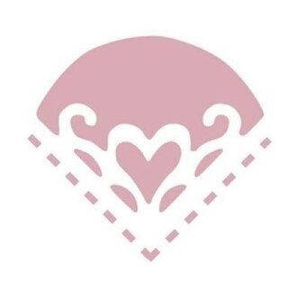 Dziurkacz ozdobny narożnikowy 2,5cm serce