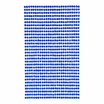 Kryształki samoprzylepne Dark blue 3mm 806szt
