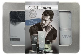Vivaco Dárkové balení Gentleman Silver Edition v plechovém obalu