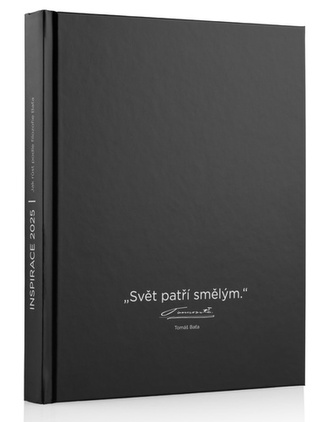 Diář 2025 Inspirace Baťa - Svět patří smělým