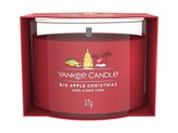 YANKEE CANDLE VOTIVNÍ SVÍČKA PLNĚNÁ VE SKLE BIG APPLE CHRISTMAS