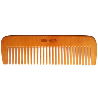 DS-003 MAGNUM hřeben dřevěný z hruškového dřeva - 15 cm