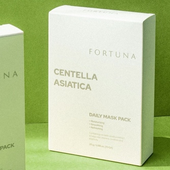 Fortuna Vyhlazující a zklidňující maska s pupečníkem asijským 10 ks