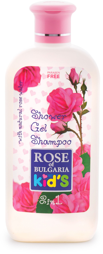 BioFresh dětský sprchový gel a šampon 2v1 s růžovou vodou 200 ml BioFresh dětský sprchový gel a šampon 2v1 s růžovou vodou 200 ml