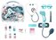 Zestaw małego doktora ze światłem i dźwiękiem
