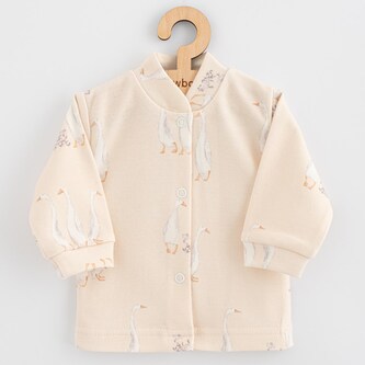 Kojenecký bavlněný kabátek New Baby Husičky - velikost 74 (6-9m)