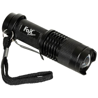 Svítilna ruční Fox Outdoor Mini - černá