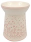 Aromalampa porcelánová s růžovými kytičkami 13,5 cm