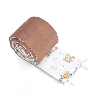 ALBERO MIO Ochraniacz do łóżeczka mini W420 Króliczek ALBERO MIO Ochraniacz do łóżeczka mini W420 Króliczek