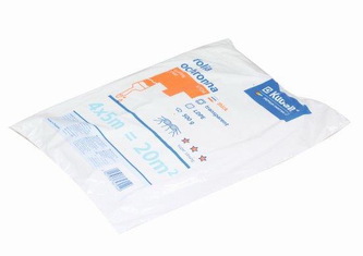KUBALA - SUPER STRONG zakrývací folie LDPE silná, odolná 4x5=20m2 - 600g