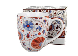 Hrnek XXL ČERVENÝ ORNAMENT 1000 ml