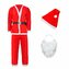 Vánoční kostým Santa Claus 5 dílný, vel. dospělí