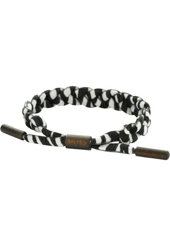 Náramek na ruku Tubelaces TubeBlet - černý-bílý