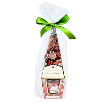 ARÔME Vánoční dárkový set - čaj a svíčka Perníčky