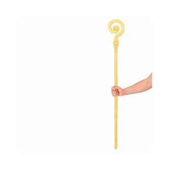 Mikulášská berla 145 cm, zlatá