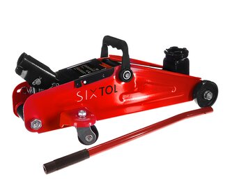 Pojízdný hydraulický zvedák 2t nízkoprofilový SX Jack MINI 2T, bez krabice SIXTOL