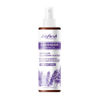BioFresh Lavender Micelární čistící voda s organickým levandulovým olejem 200ml