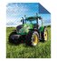 DETEXPOL Přehoz na postel Trakror green  Polyester, 170/210 cm