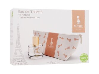 Sophie La Girafe Sophie La Girafe toaletní voda 50 ml + kosmetická taštička