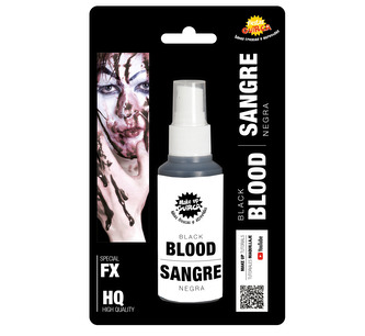 Sražená krev ve spreji - černá, 60 ml