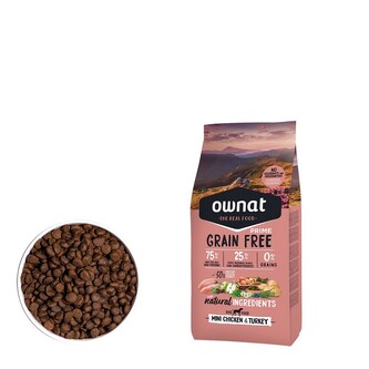 OWNAT GF PRIME DOG Mini Chicken & Turkey 400g OWNAT GF PRIME DOG Mini Chicken & Turkey 400g