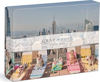 GALISON Puzzle Gray Malin: Psi New Yorku 1000 dílků