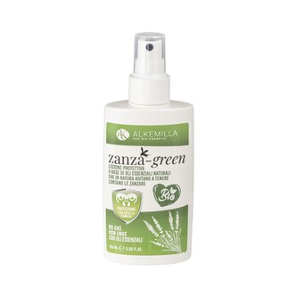 Tělové mléko ve spreji na odhánění hmyzu Zanza Green 150ml Alkemilla